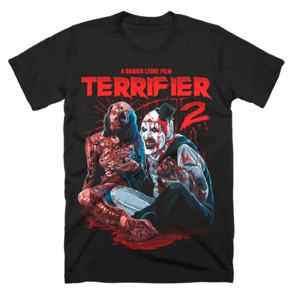 Terrifier 2 Bedtime Story Black Tshirt - Picture 1 of 4